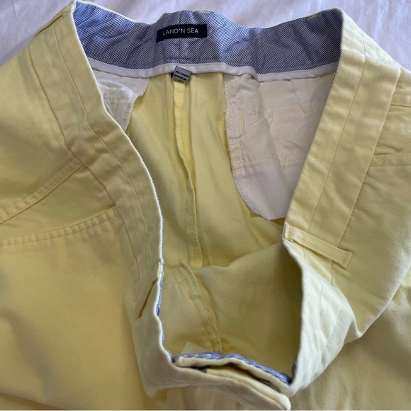 Land’N Sea 16 Women’s Shorts Pastel Yellow PRELOVED - Picture 4 of 15